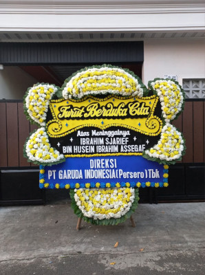 Papan Bunga Duka di Rasanae Barat